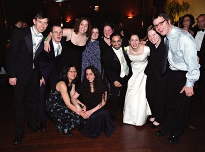 MIT and Brandeis people at the Manglani/Menasha wedding